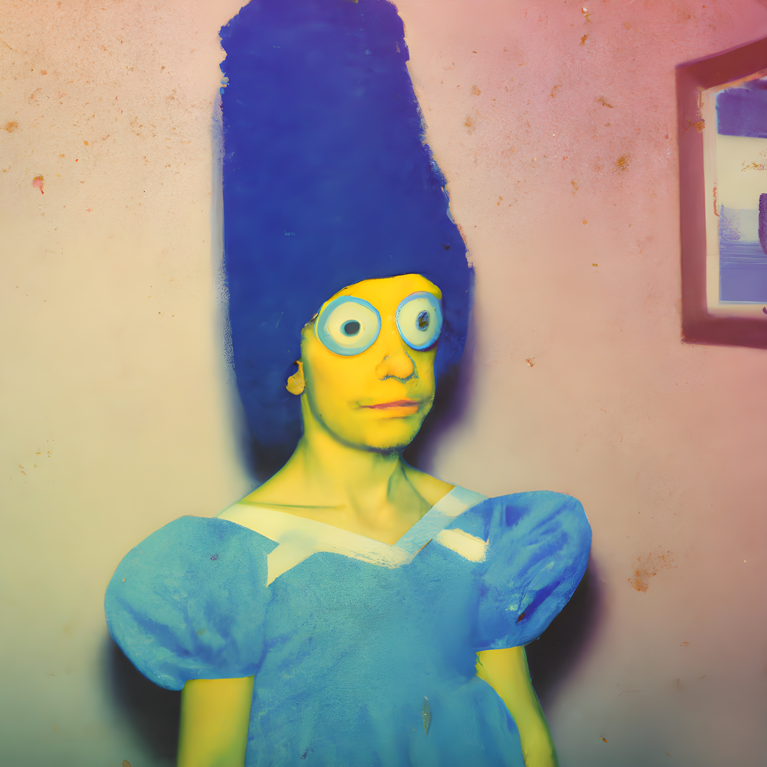 DALL-E generated image of Marge Simpson
