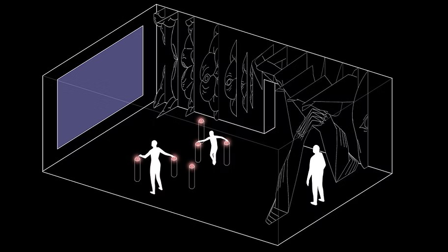 Plan of layout for Metra Morpher