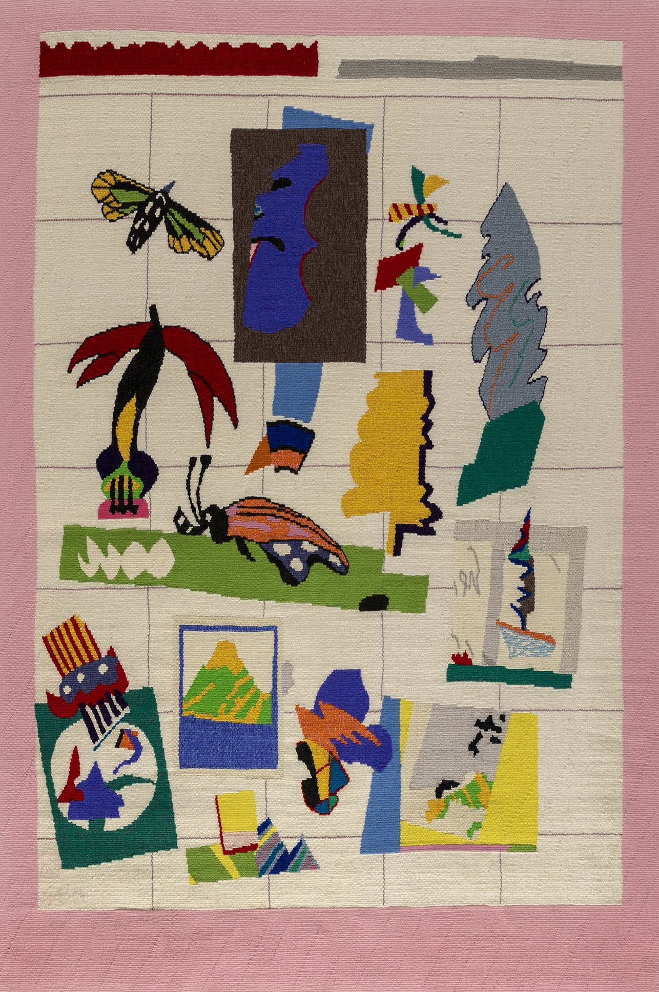 Woven tapestry by Gordon Crook and Lesley Nicholls